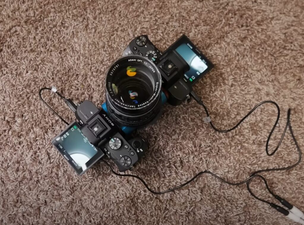 super camera formada por duas cameras numa unica lente