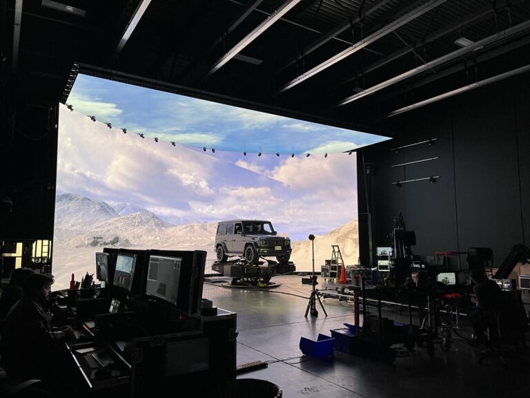 simulador de movimento para filmagem de carro